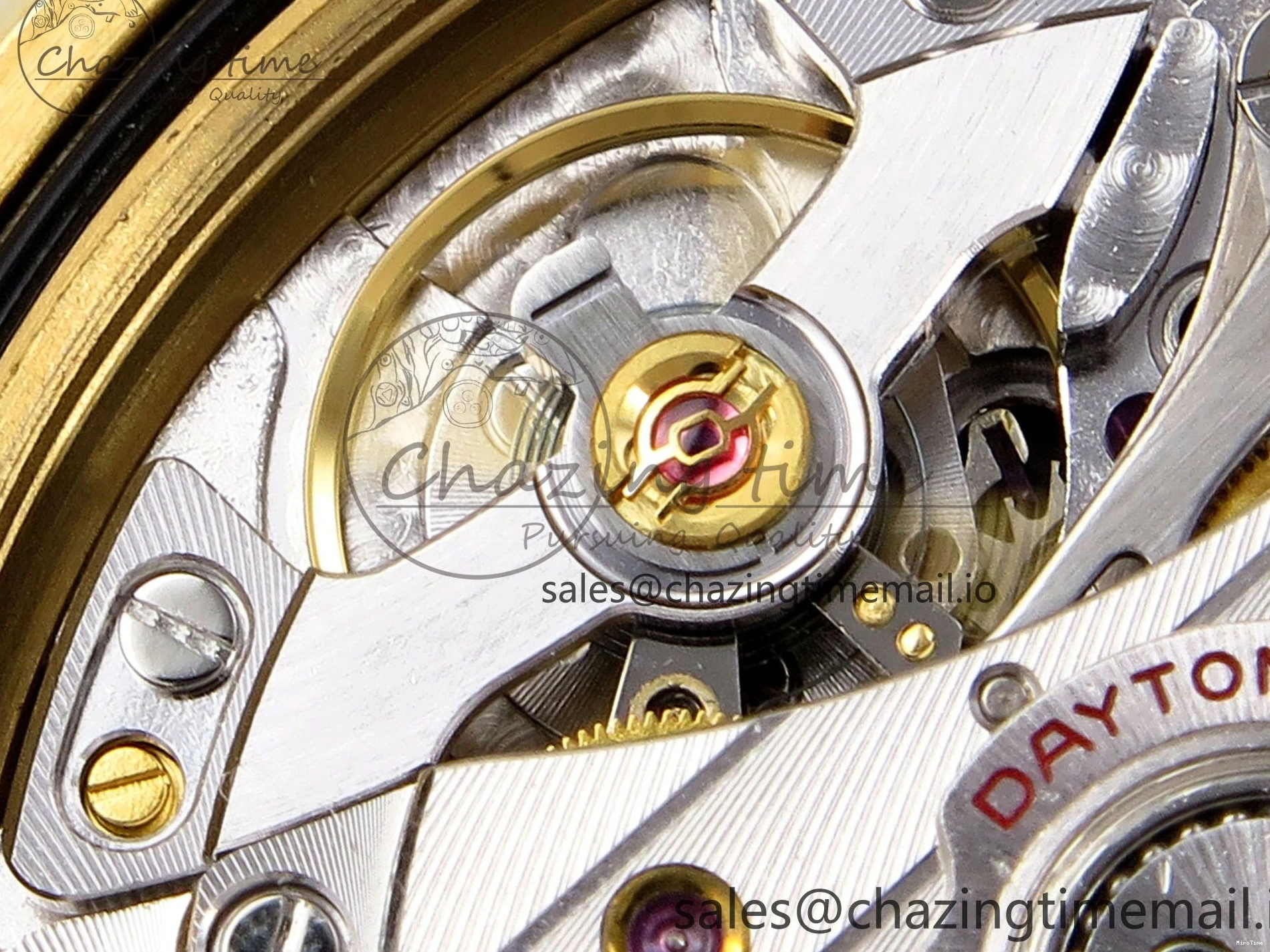 MiroTime 0517 Daytona 126518 QF 1:1 Best Edition YG Black Dial on Oysterflex Strap SH4131 V6（Gain Weight） EasyMatch 1199